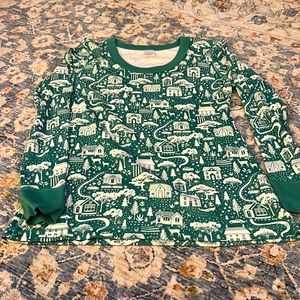 EUC size Women’s LG Hanna Andersson Vintage village pajama top